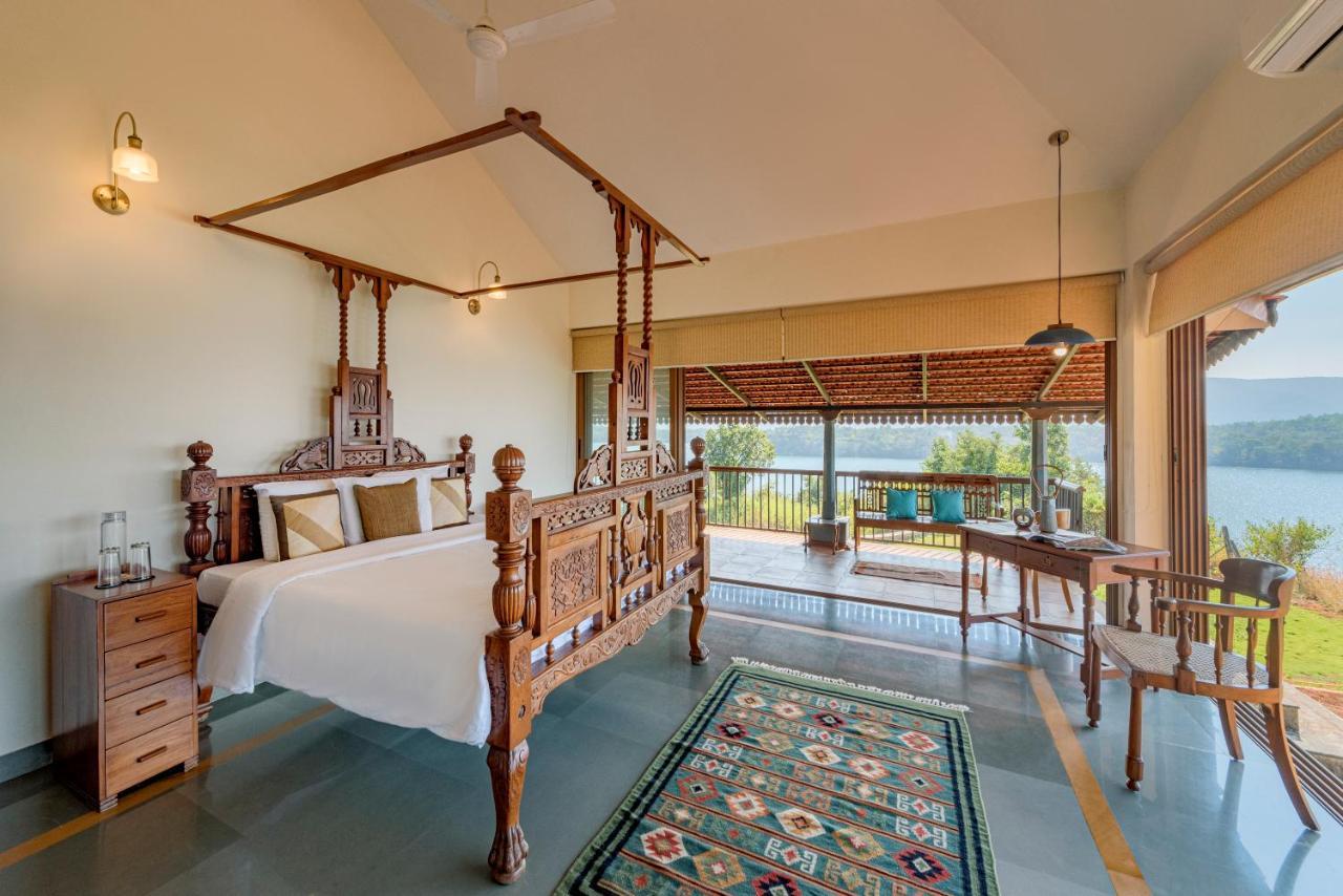 Saffronstays Anantham, Kamshet - Pet-Friendly Lakefront Villa With A Huge Verandah Nethersole Dam Εξωτερικό φωτογραφία